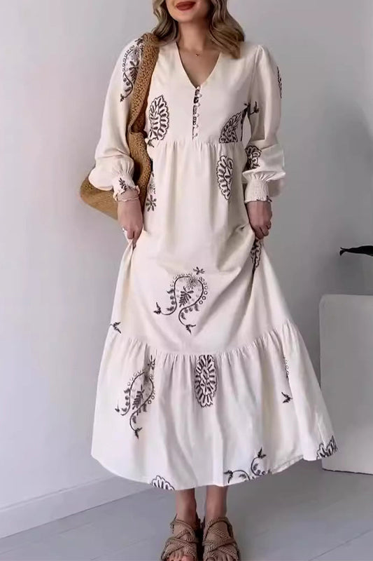 Elegantly Styled Dress for Everyday Wear