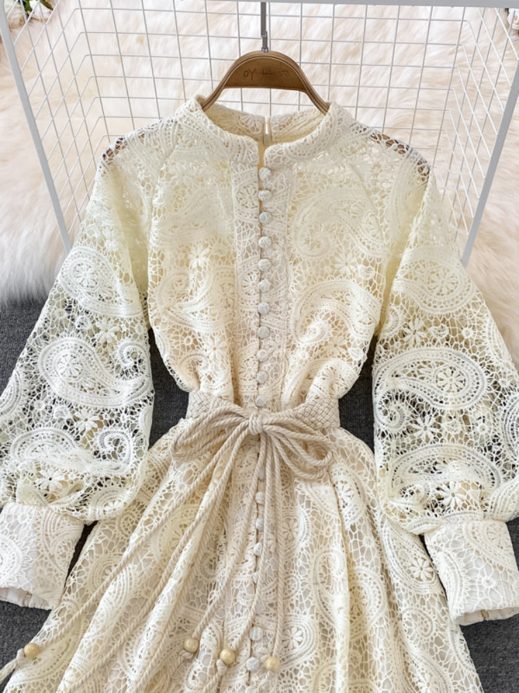A Vintage Style Dress with Delicate Timeless Details
