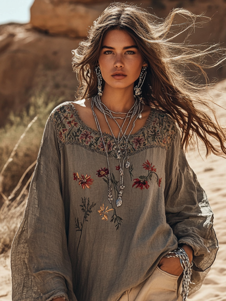 Gracefully Styled Blouse for Any Occasion