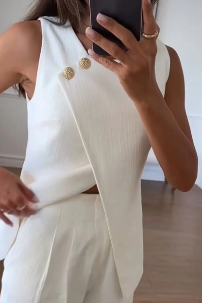 A Vintage Style Pants with Delicate Timeless Details