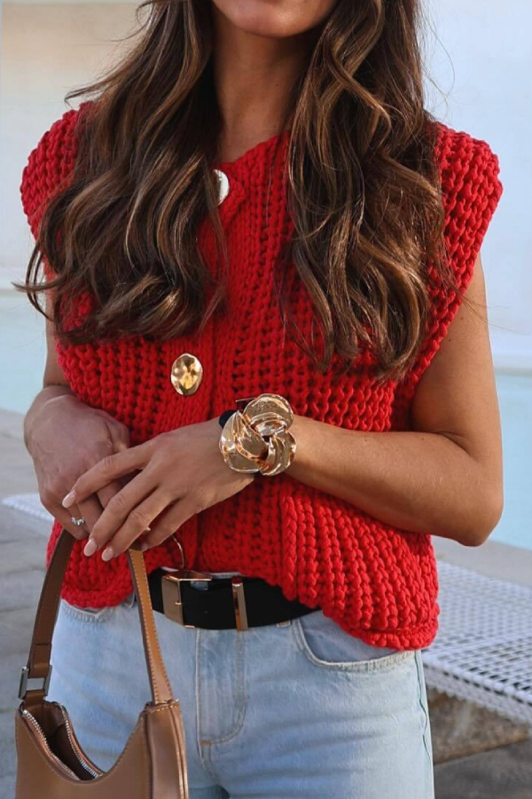 A Vintage Style Cardigan with Delicate Timeless Details