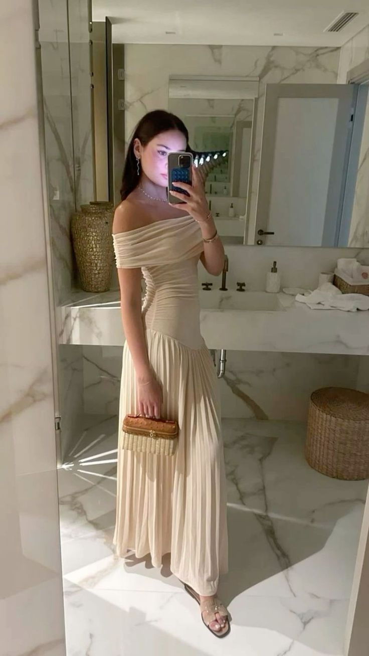 A Vintage Style Dress with Delicate Timeless Details