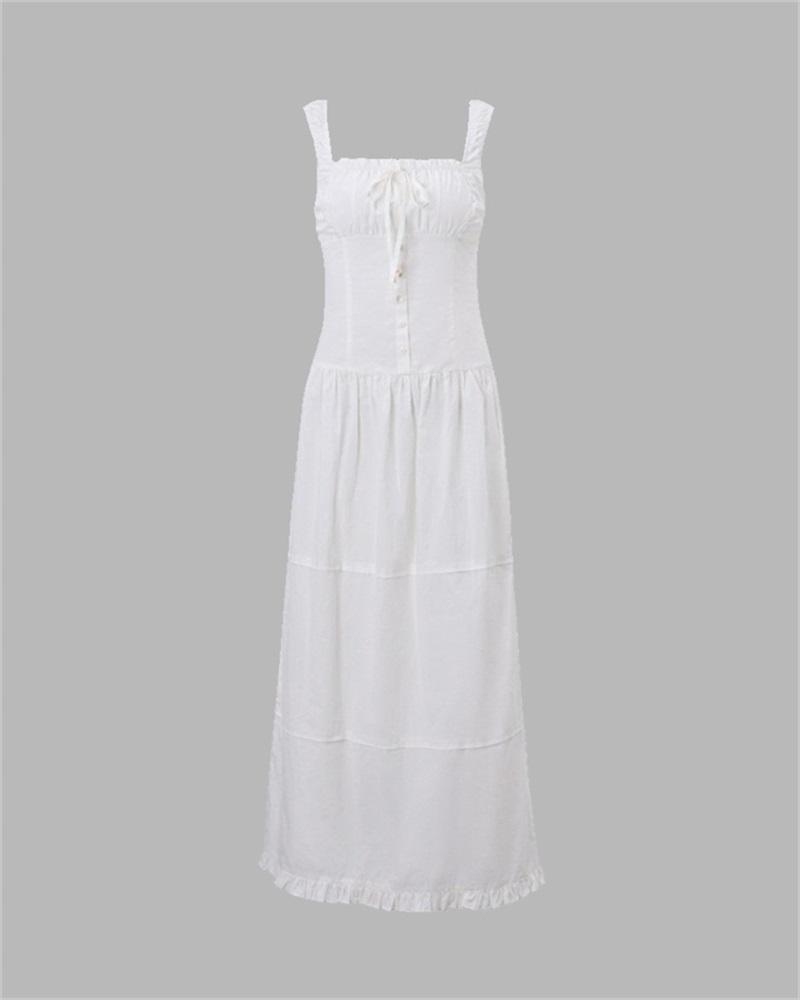 A Vintage Style Dress with Delicate Timeless Details