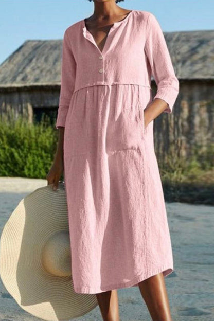A Vintage Style Dress with Delicate Timeless Details