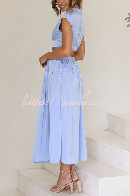 Well Tailored Dress with a Graceful Silhouette