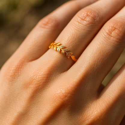Vintage Handmade Gold Ring