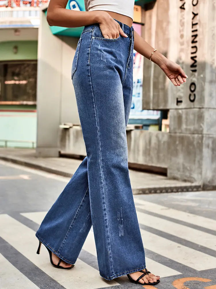 A Vintage Style Pants with Delicate Timeless Details