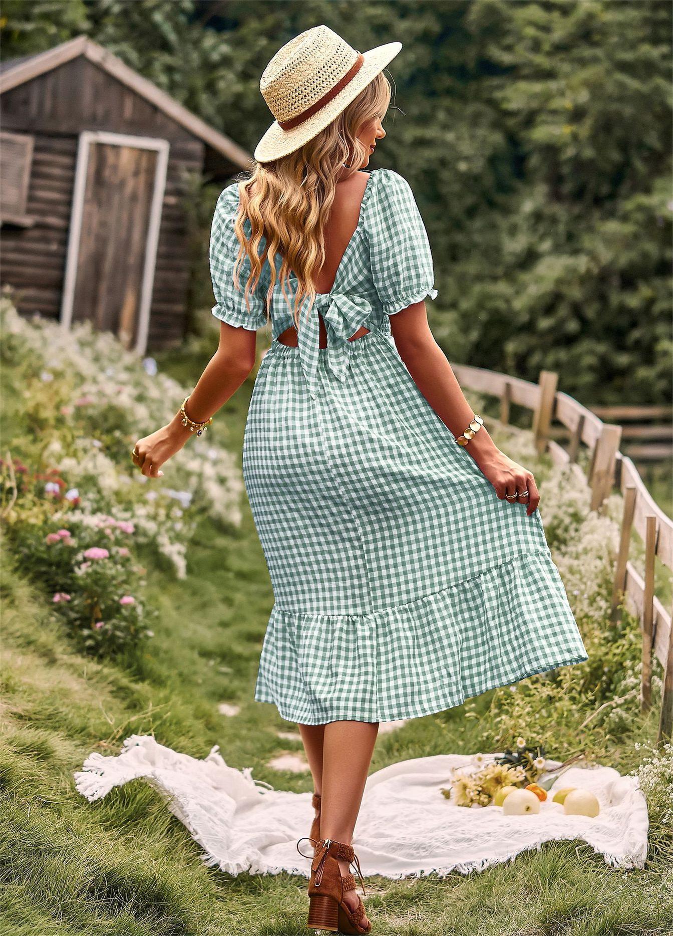 A Vintage Style Dress with Delicate Timeless Details