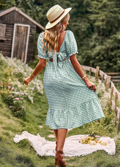 A Vintage Style Dress with Delicate Timeless Details