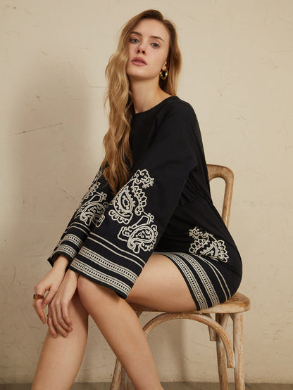 A Vintage Style Dress with Delicate Timeless Details