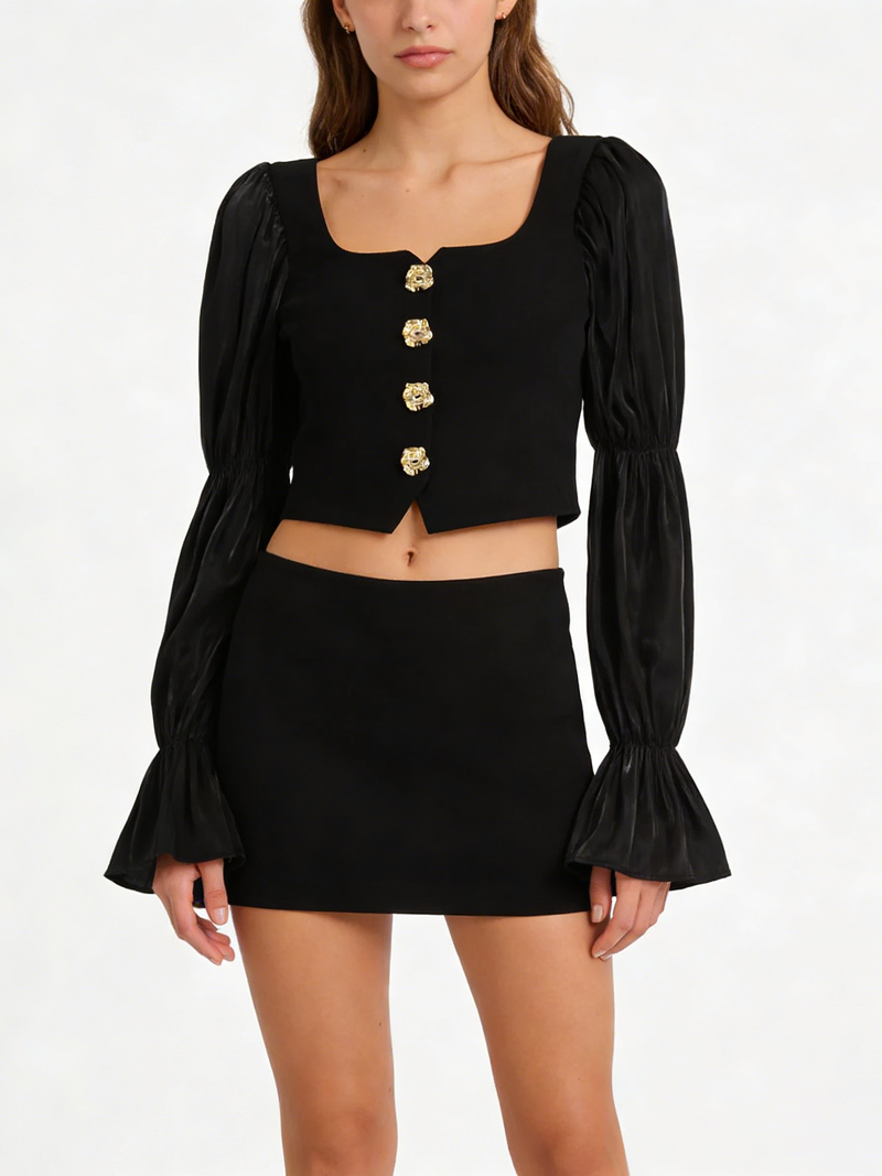Vintage Inspired Top with a Contemporary Edge