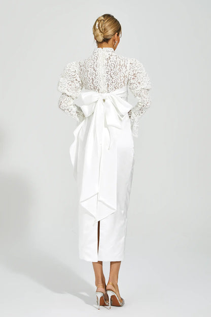 A Vintage Style Dress with Delicate Timeless Details