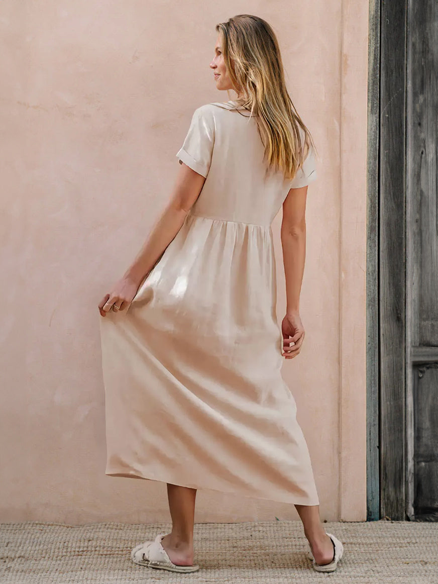 Elegantly Styled Dress for Everyday Wear