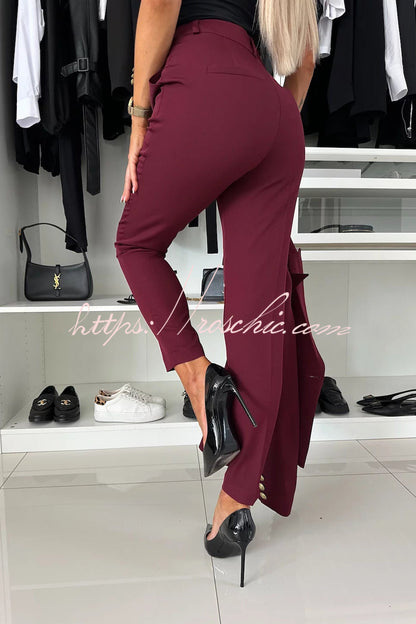 Well Tailored Pants with a Graceful Silhouette
