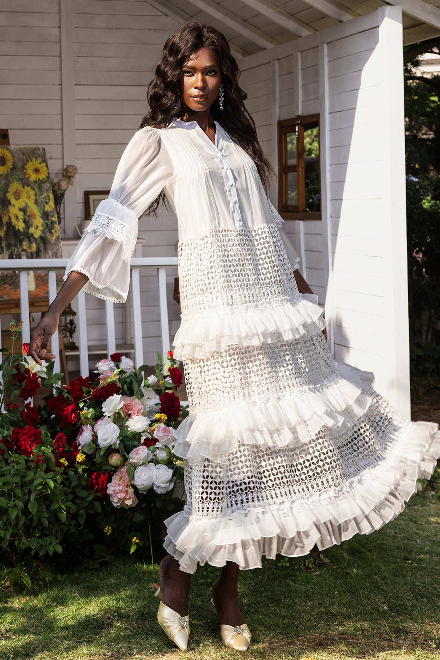 Elegantly Styled Dress for Everyday Wear