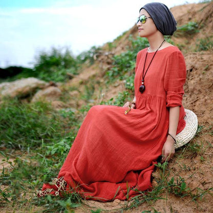 Classic Vintage Dress with a Flattering Fit