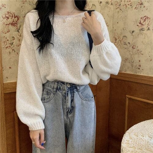 Vintage Inspired Sweater with a Contemporary Edge