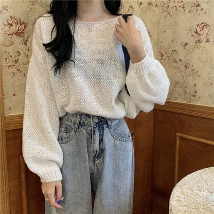 Vintage Inspired Sweater with a Contemporary Edge