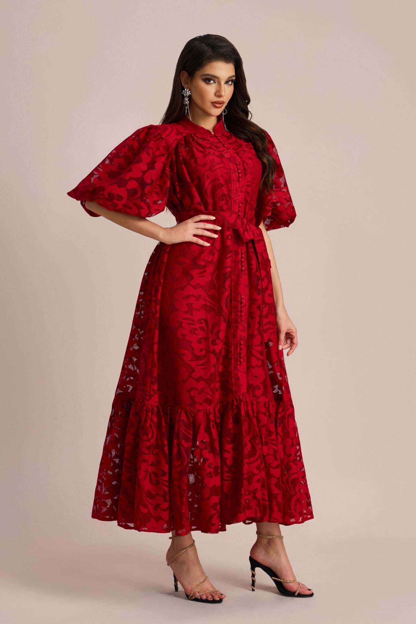 A Vintage Style Dress with Delicate Timeless Details