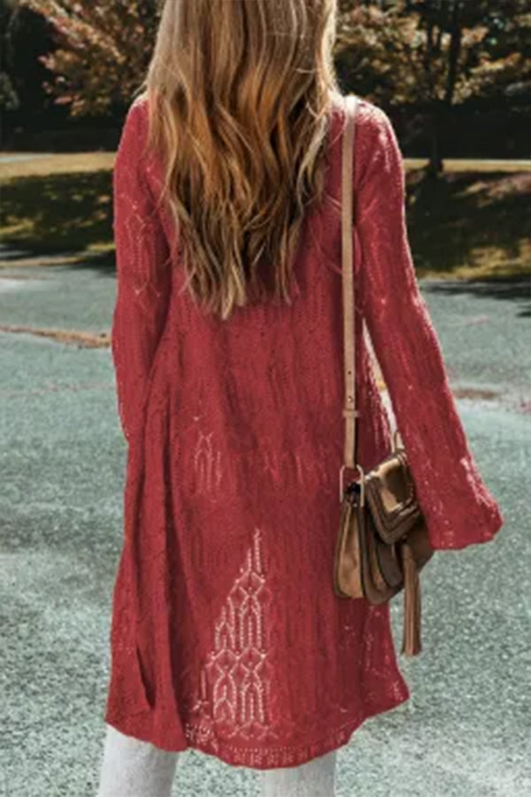 Classic Vintage Cardigan with a Flattering Fit