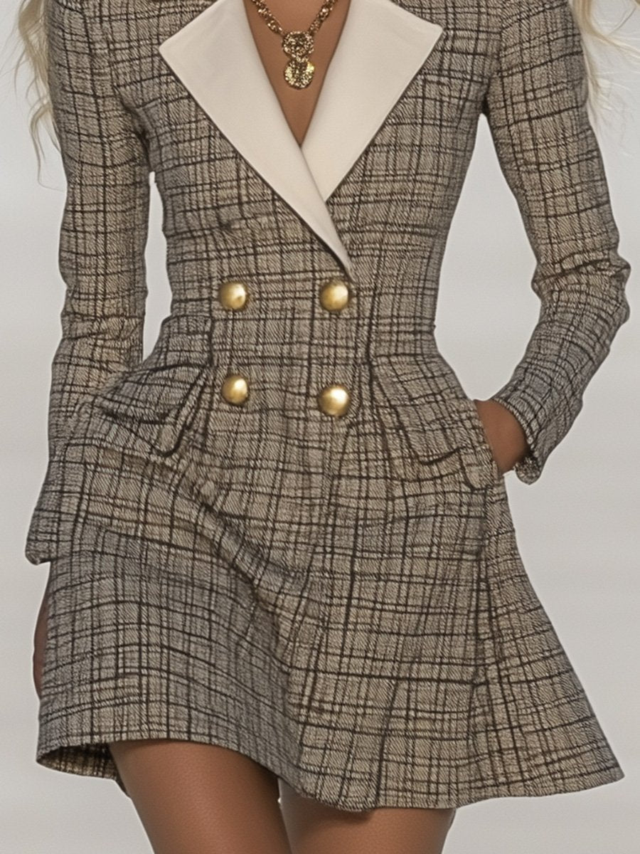 Well Tailored Dress with a Graceful Silhouette
