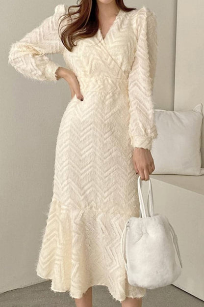 A Vintage Style Dress with Delicate Timeless Details