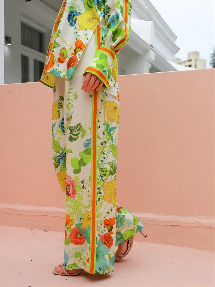 A Vintage Style Pants with Delicate Timeless Details