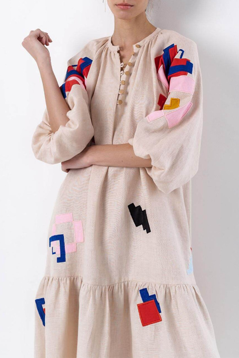 A Vintage Style Dress with Delicate Timeless Details