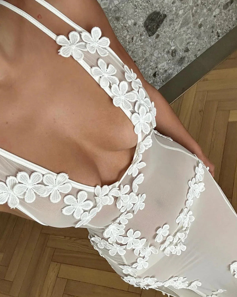 A Vintage Style Dress with Delicate Timeless Details