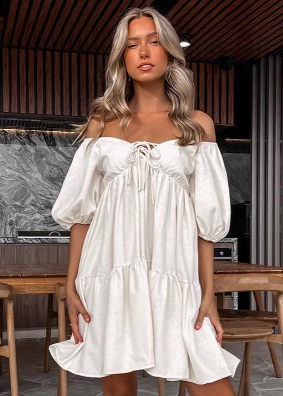 A Vintage Style Dress with Delicate Timeless Details