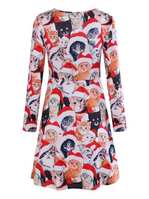 Classic Vintage Dress with a Flattering Fit