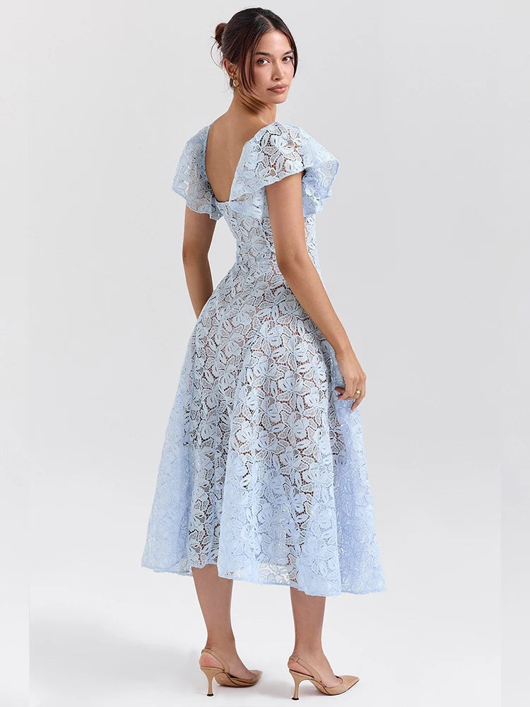 A Vintage Style Dress with Delicate Timeless Details