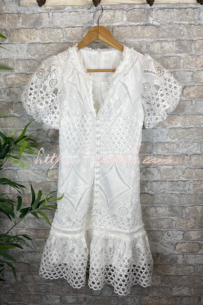 A Vintage Style Dress with Delicate Timeless Details