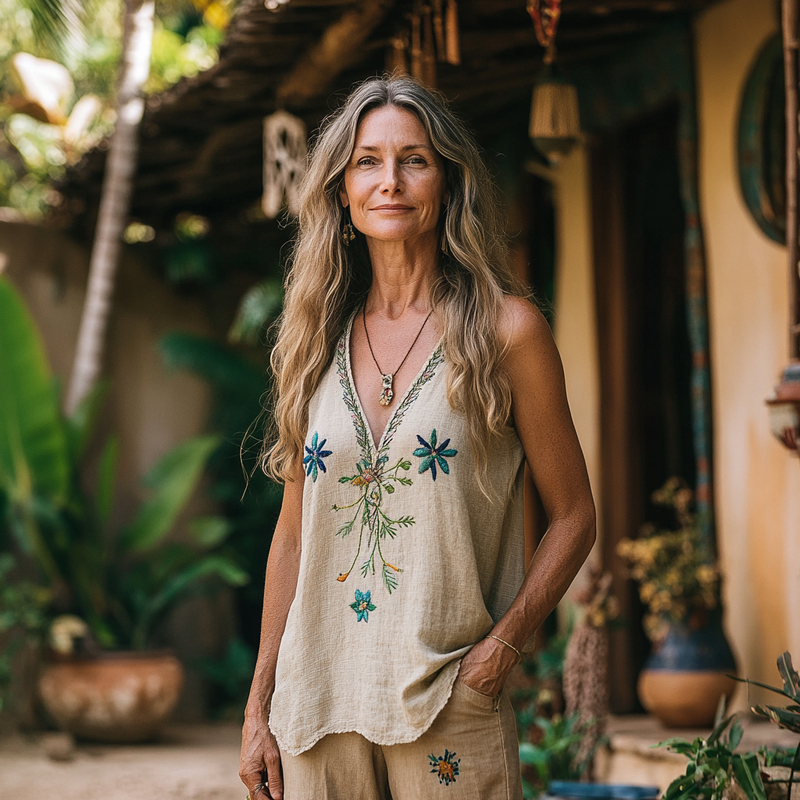 Polished Top with an Effortless Classic Look