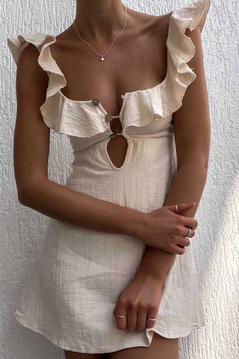 A Vintage Style Dress with Delicate Timeless Details