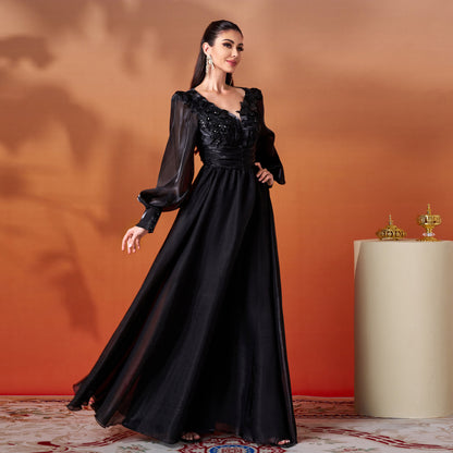 A Vintage Style Dress with Delicate Timeless Details