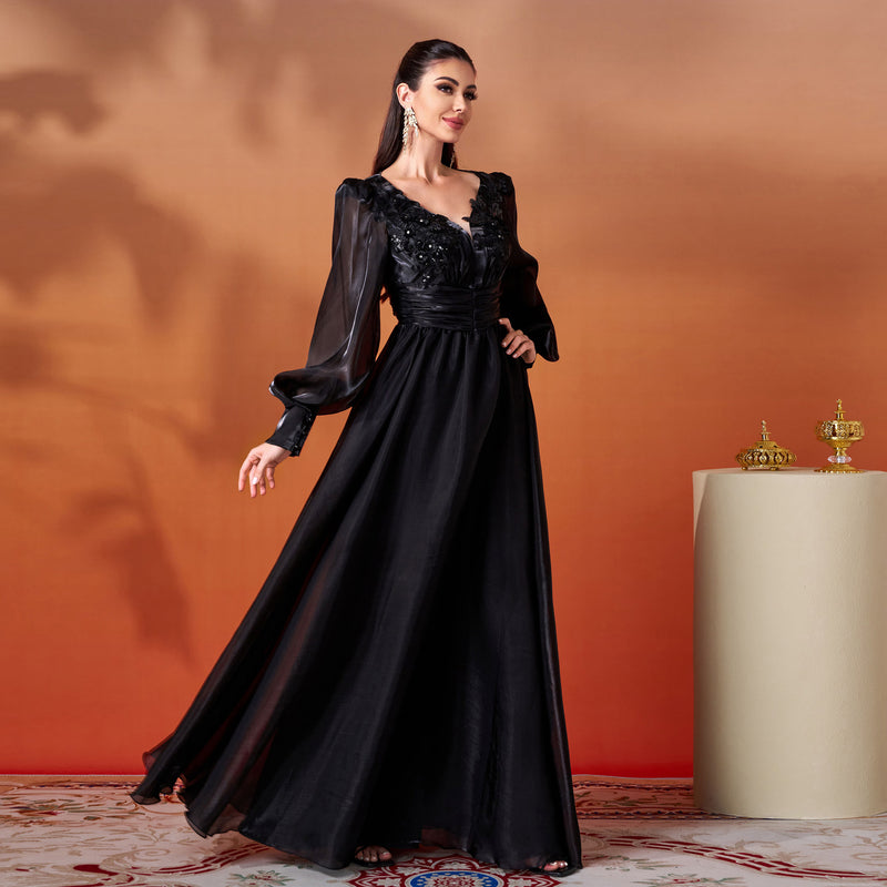 A Vintage Style Dress with Delicate Timeless Details