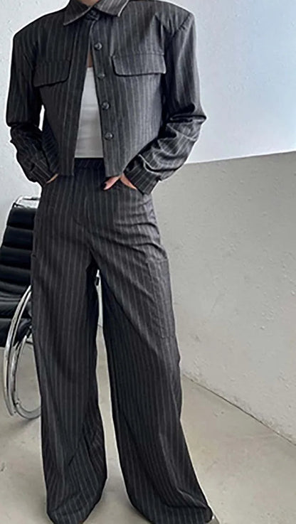 A Vintage Style Pants with Delicate Timeless Details