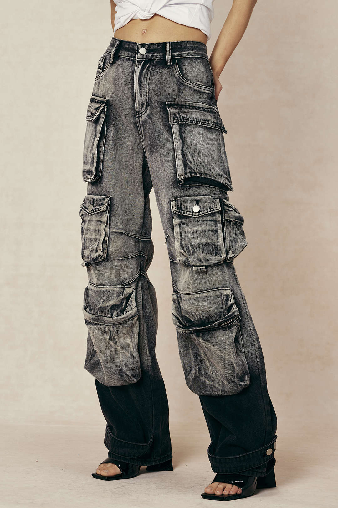 A Vintage Style Pants with Delicate Timeless Details