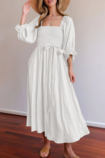 A Vintage Style Dress with Delicate Timeless Details