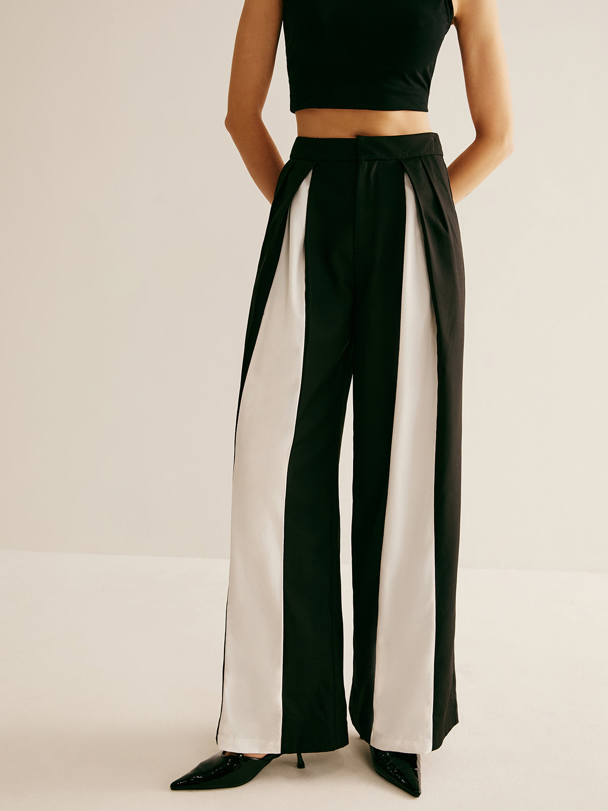 A Vintage Style Pants with Delicate Timeless Details