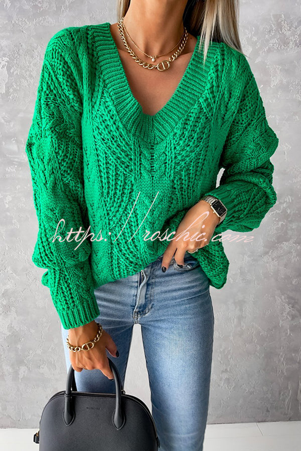 A Vintage Style Sweater with Delicate Timeless Details