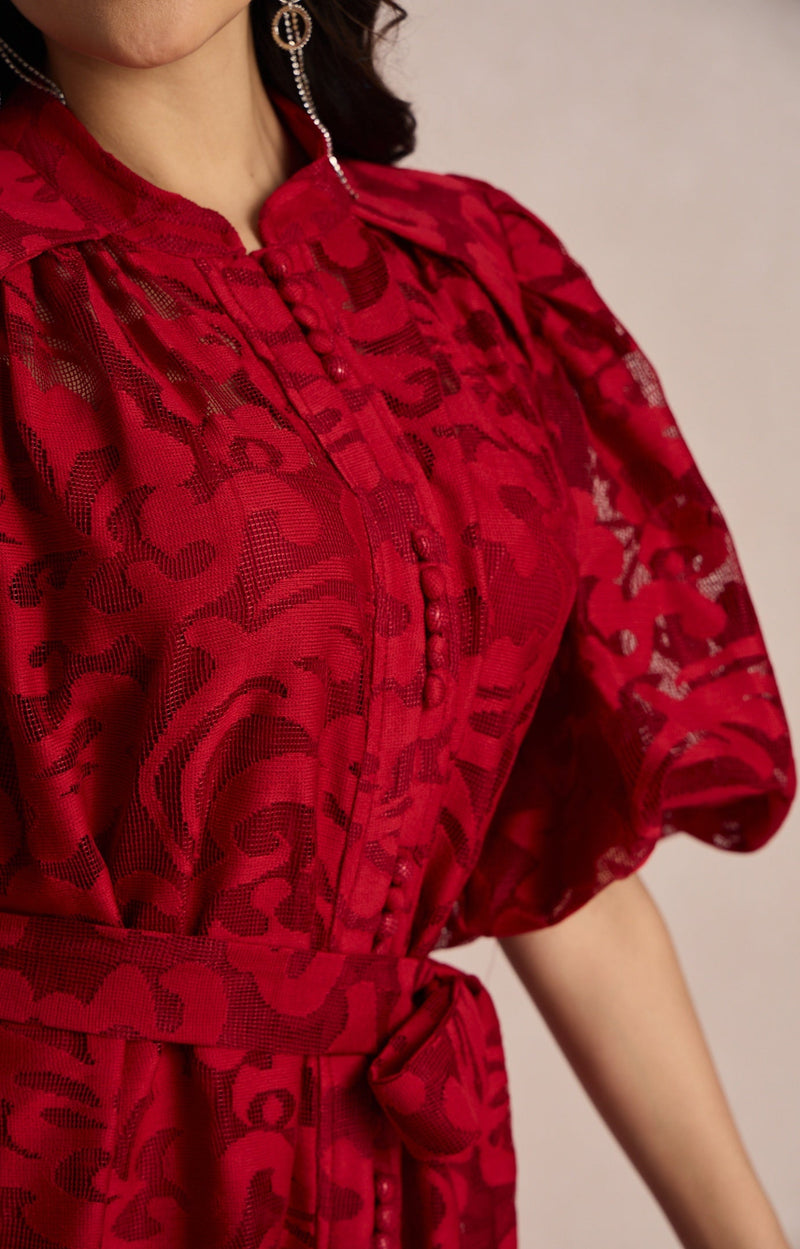 A Vintage Style Dress with Delicate Timeless Details