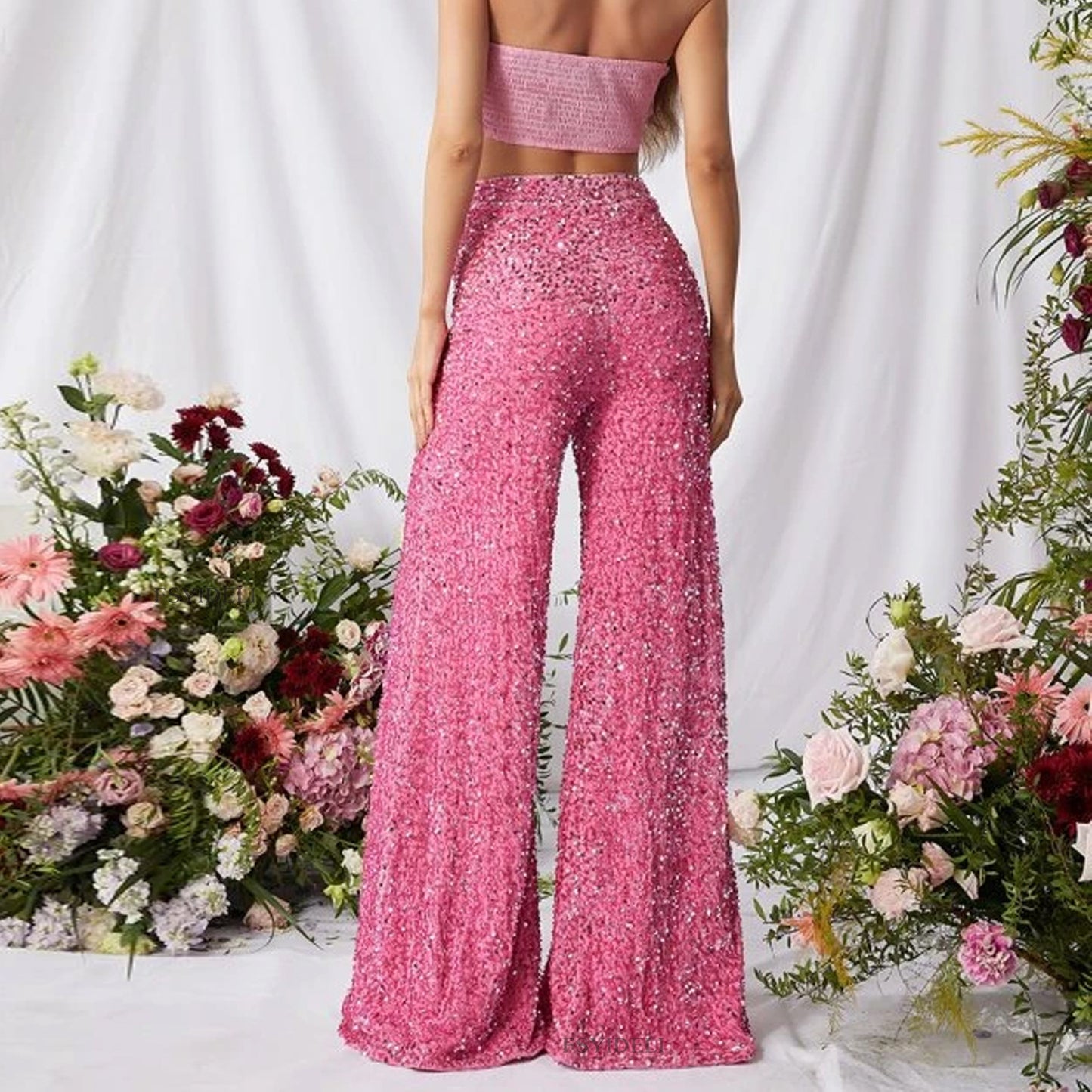 A Vintage Style Pants with Delicate Timeless Details