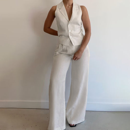 A Vintage Style Pants with Delicate Timeless Details