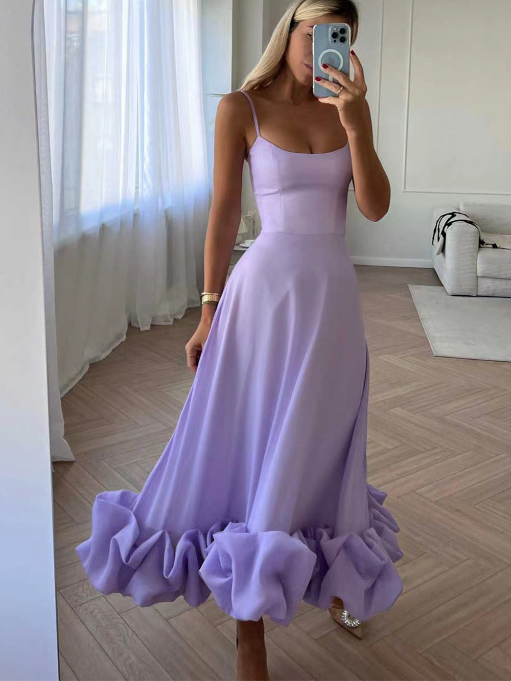 A Vintage Style Dress with Delicate Timeless Details