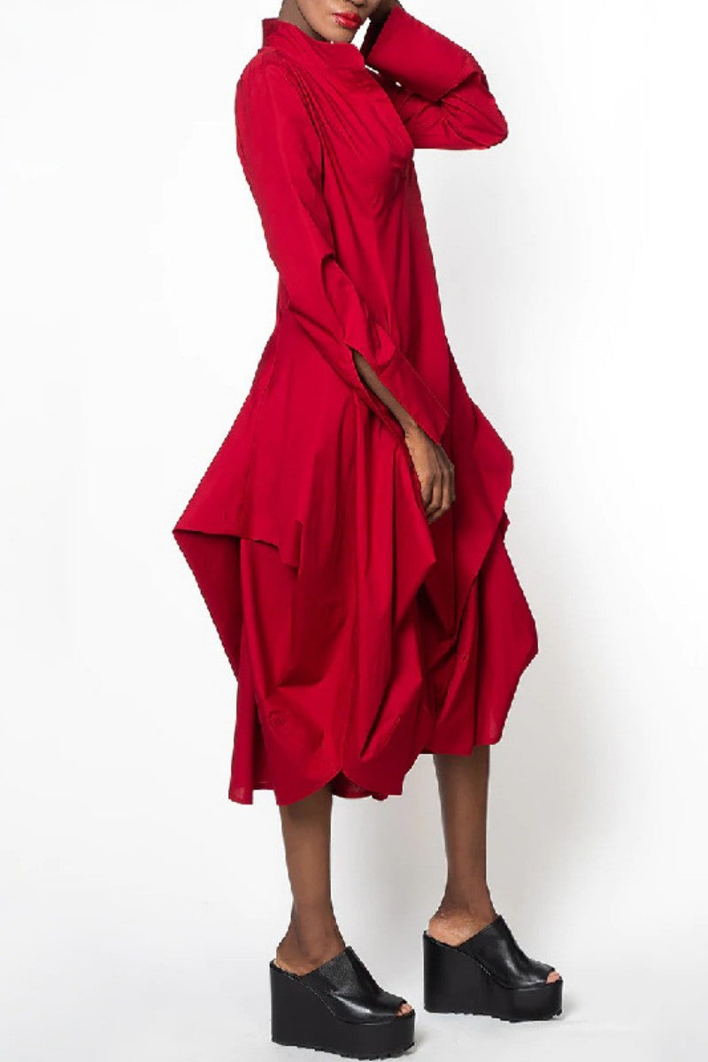 Well Tailored Dress with a Graceful Silhouette