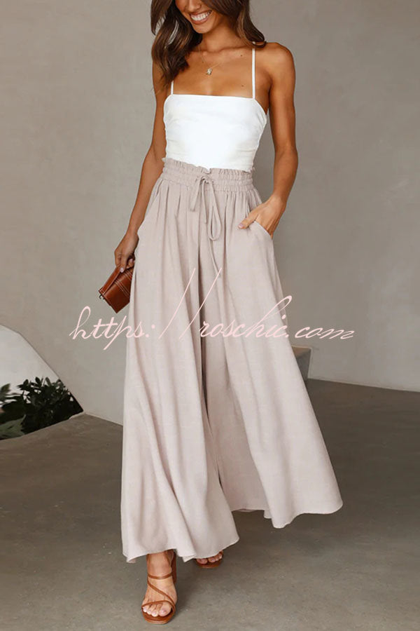 A Vintage Style Pants with Delicate Timeless Details