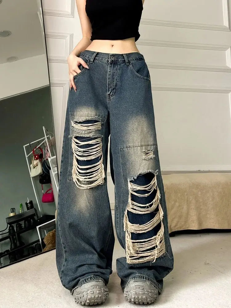A Vintage Style Pants with Delicate Timeless Details
