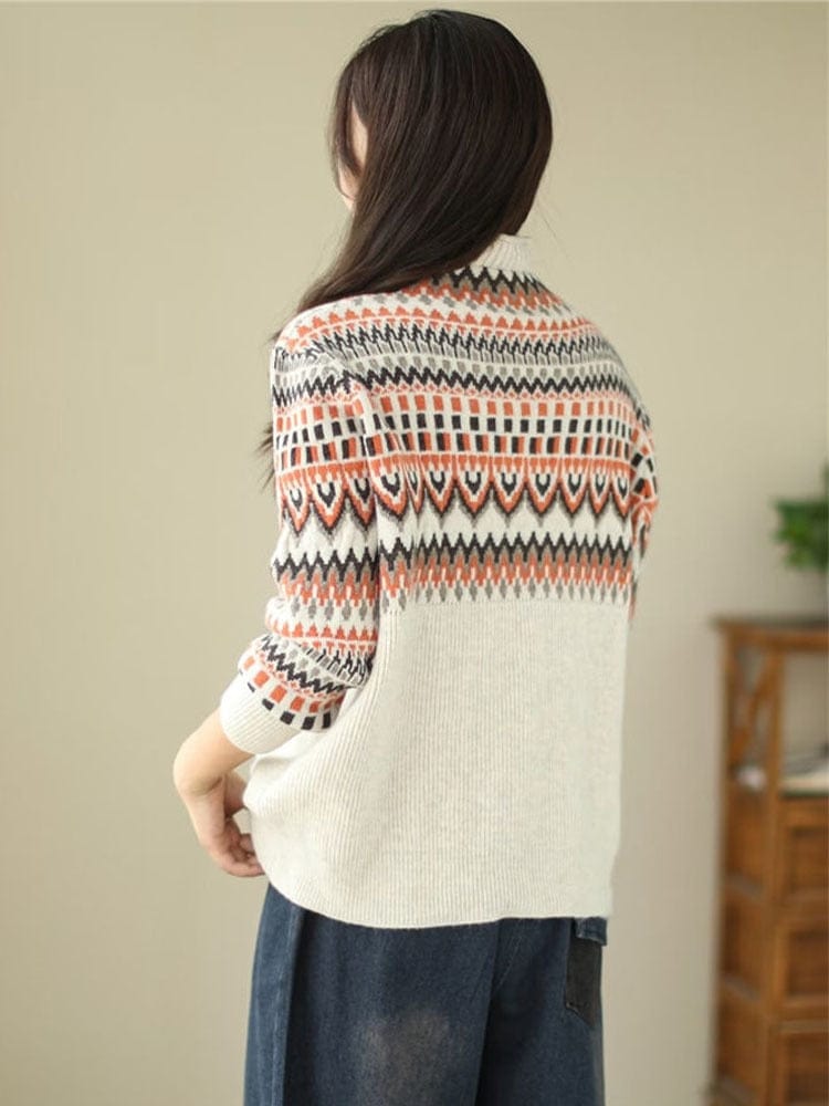 Beautifully Finished Sweater in a Timeless Design